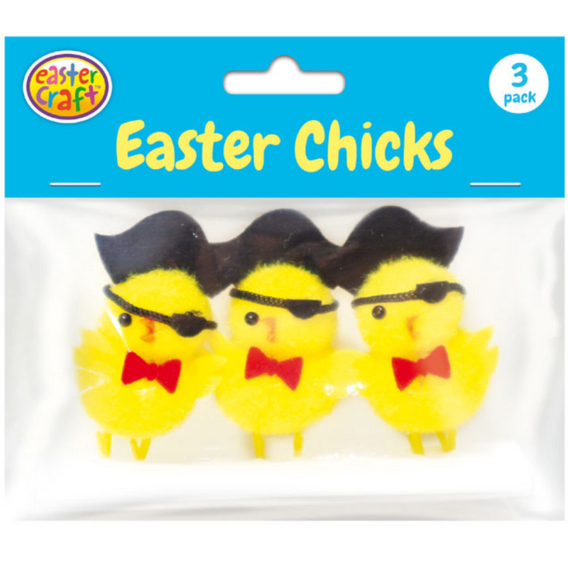 Yellow Pom Pom Pirate Chicks