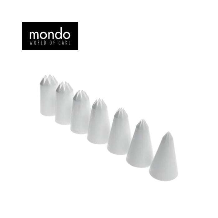 MONDO Decorating Nozzle Star Set 7 Pc