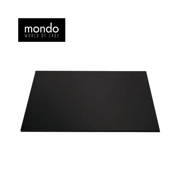 MONDO Cake Board Square - Black 10in 1pc 25cm