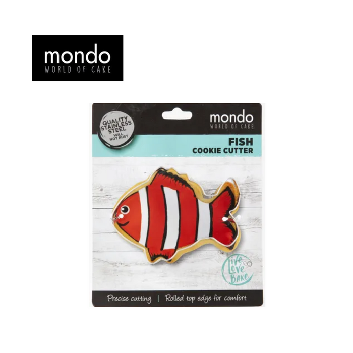 MONDO Fish Cookie Cutter 2.5cm High