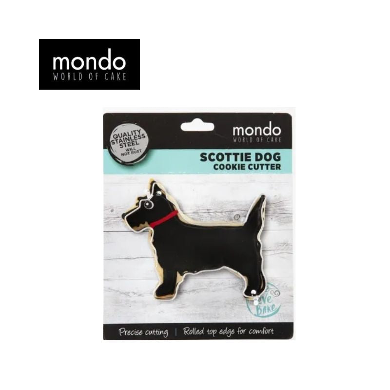 MONDO Scottie Dog Cookie Cutter 2.5cm High