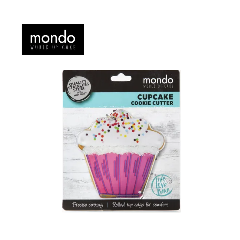 MONDO Cupcake Cookie Cutter 2.5cm High