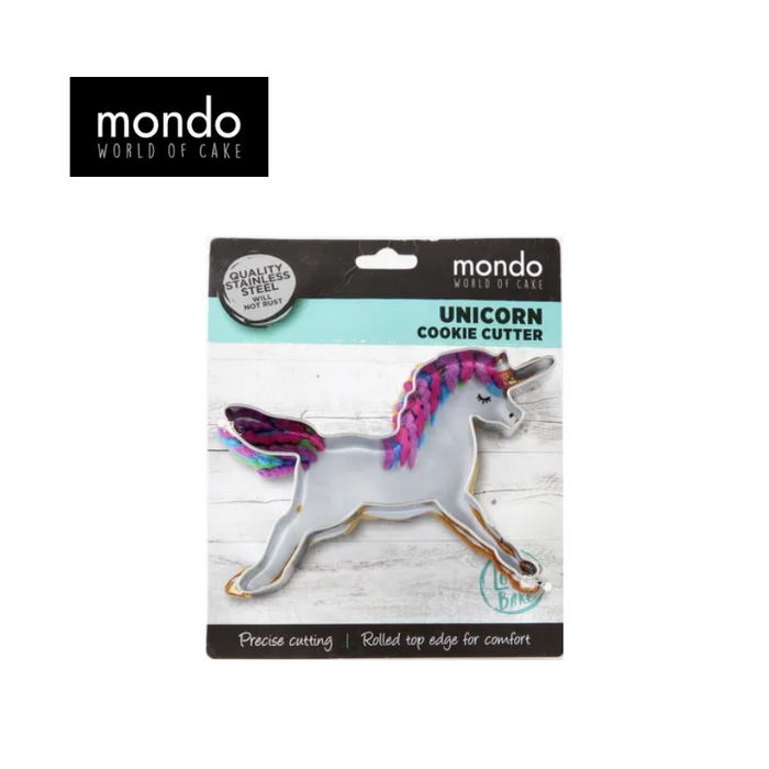 MONDO Unicorn - Full Cookie Cutter 2.5cm High