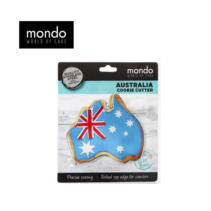 MONDO Map Of Australia Cookie Cutter 2.5cm High