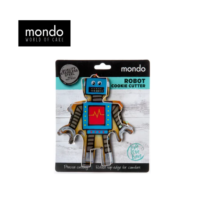MONDO Robot Cookie Cutter 2.5cm High