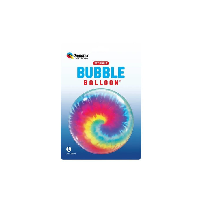 Bln Bubble 55Cm Tie Dye Swirls