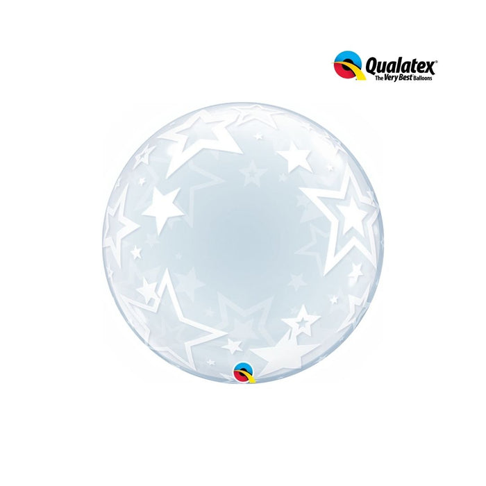 Deco Bubble Balloon 60Cm Stylish Stars