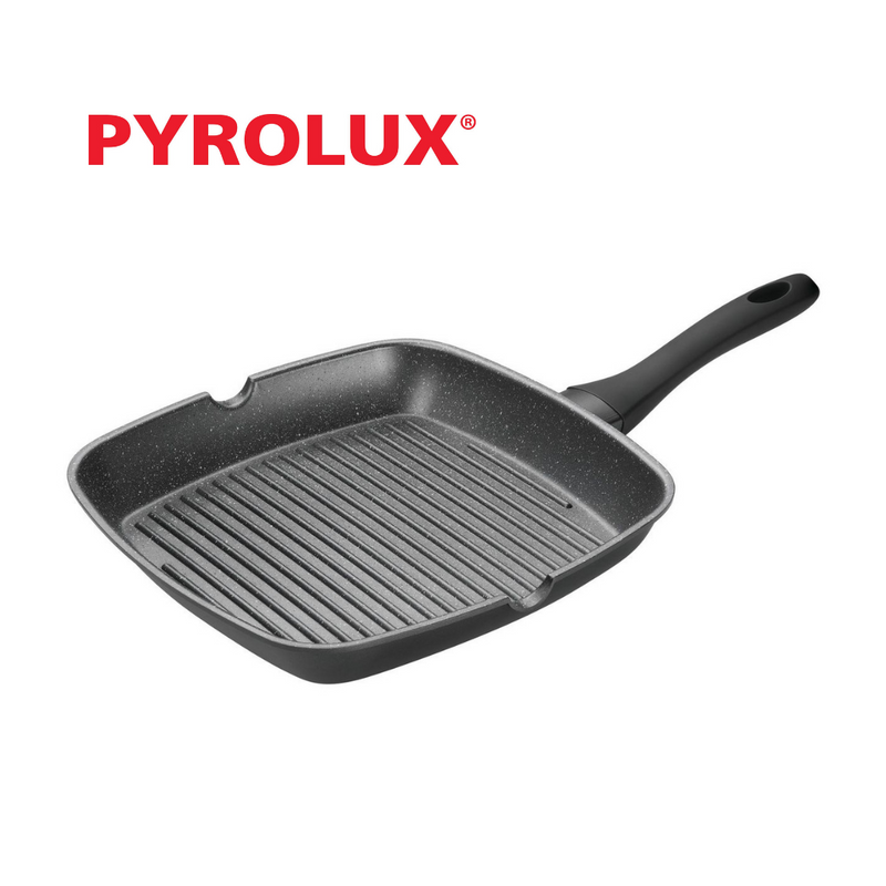 Pyrolux Pyrostone Square Grill Pan 28cm