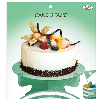 Cake Stand Green 31cm