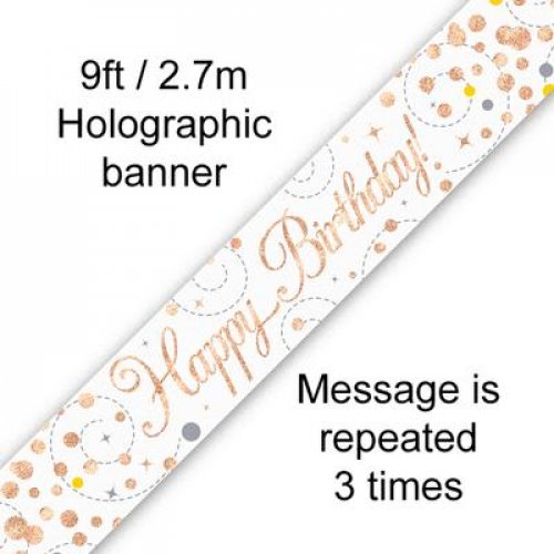 Banner HB Sparkling Fizz (Rose Gold)