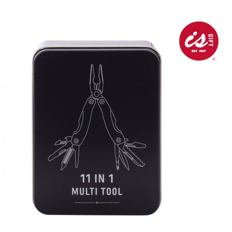 Ronis 11 in 1 Multi-Tool in a Tin Black