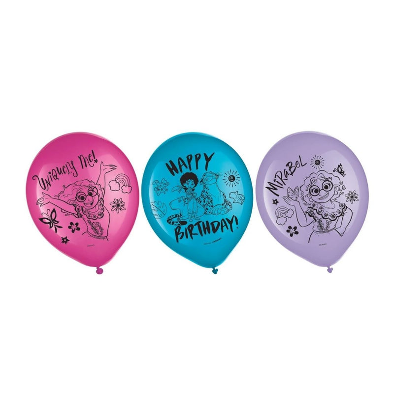 Encanto Latex Balloons 30cm 6pk