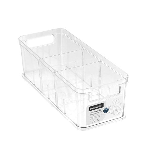 Crystal Storage Trayadjustable Dividers35X14X11Cm