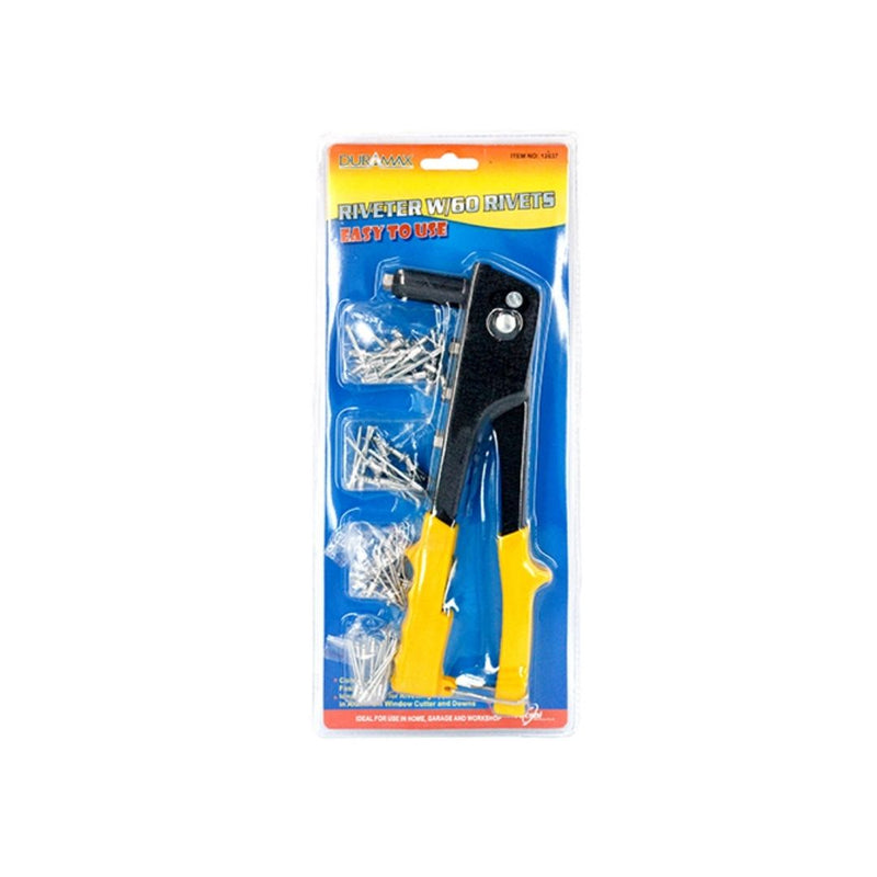 Rivet Gun w/60pce Rivets