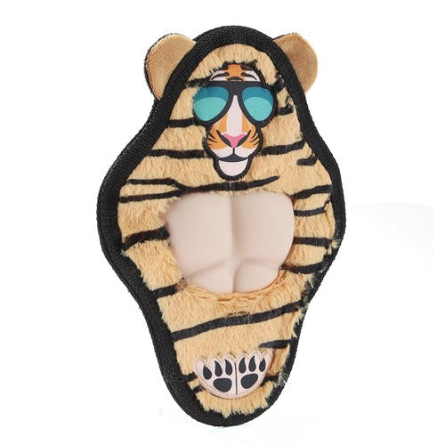COOL GUY TIGER TPR CHEST + FLAT PLUSH 27CM