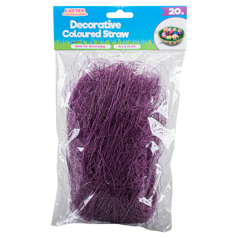 Shredded Straw Coloured 20g