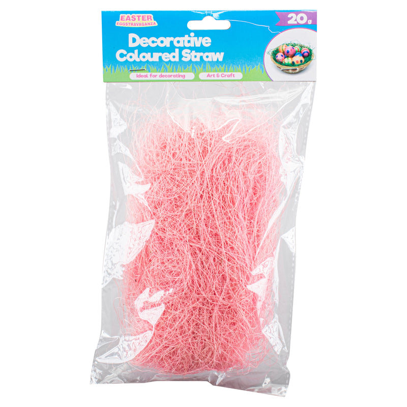 Shredded Straw Coloured 20g