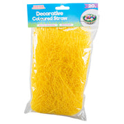 Shredded Straw Coloured 20g
