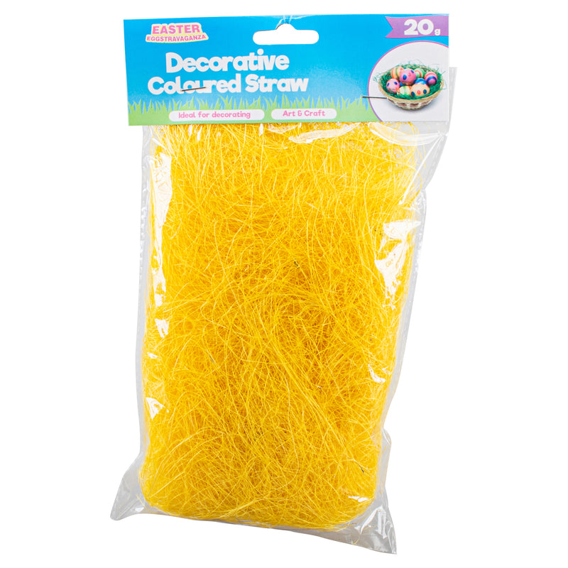 Shredded Straw Coloured 20g