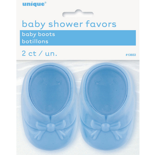 Baby Boots Crystal Blue 7.5cm 2pk