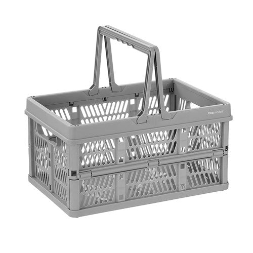 Boxsweden Foldaway Carry Basket 15L 38X25X21Cm 3 Asstd