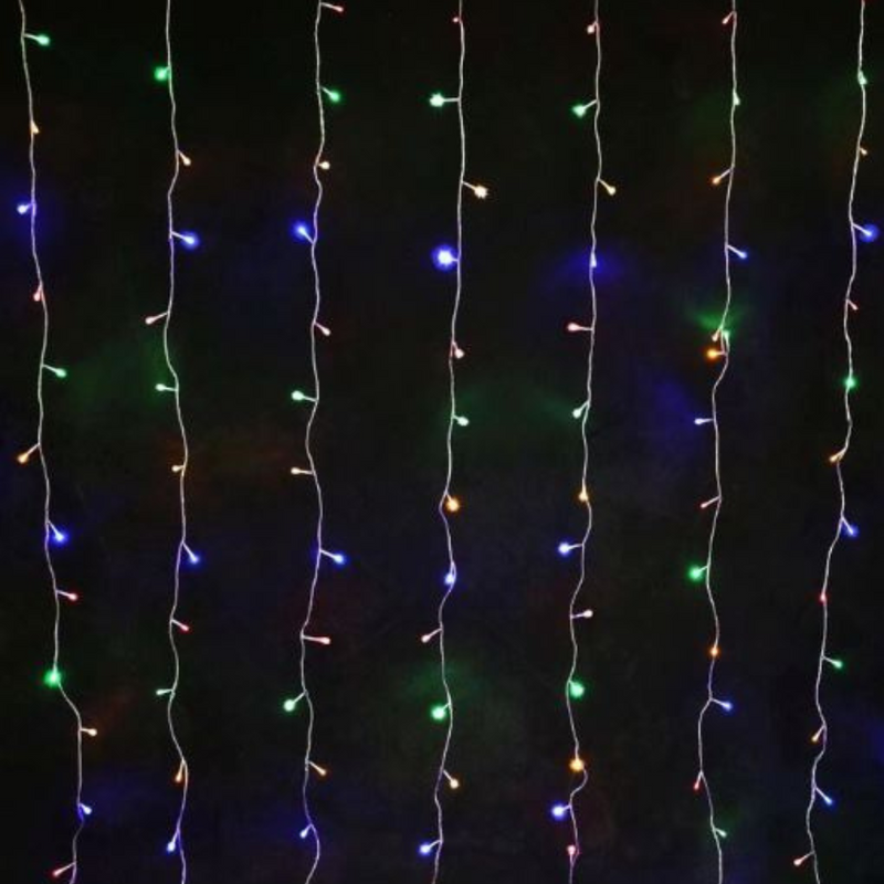 Ronis 160 LED Curtain Light Multicolour