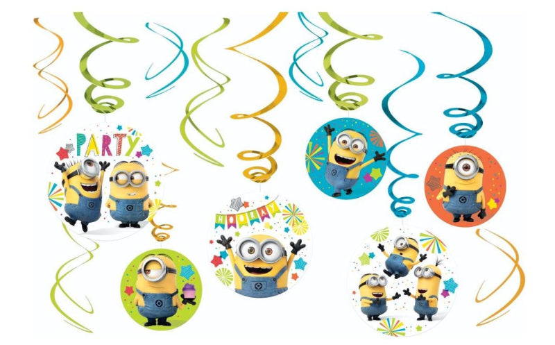 Despicable Me Swirl Value Pack 12Pk