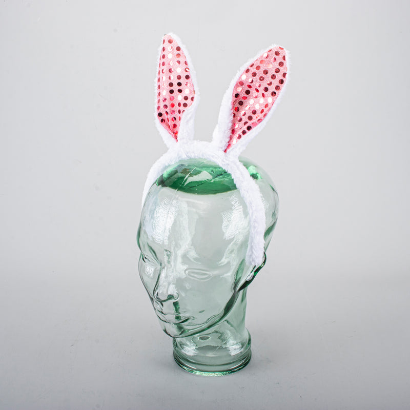 Bunny Ear Headband Sequin Assorted
