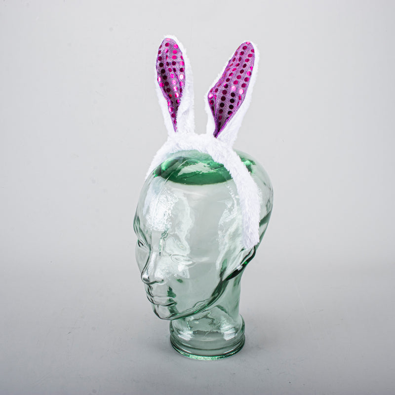 Bunny Ear Headband Sequin Assorted