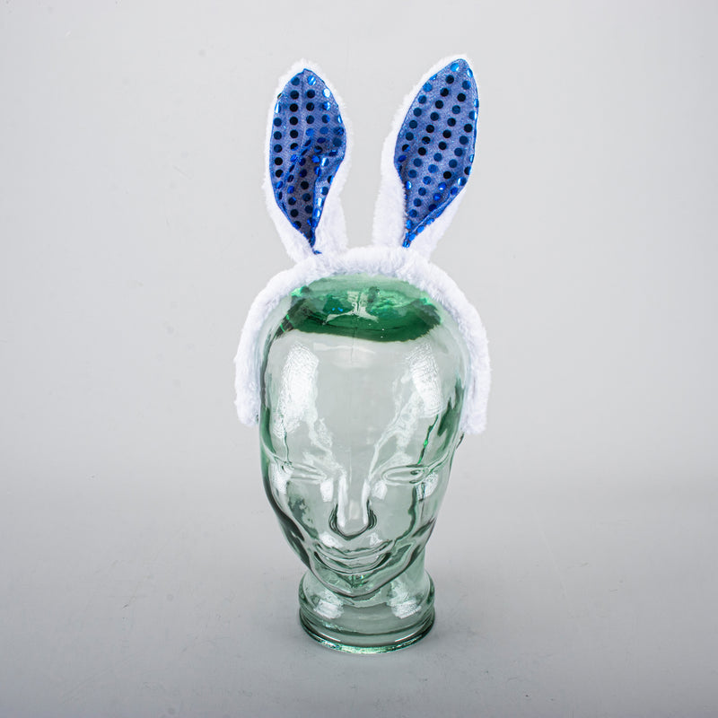 Bunny Ear Headband Sequin Assorted