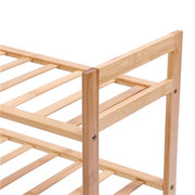 BAMBOO 3 TIER STORAGE SHELF51.5X25X71CM