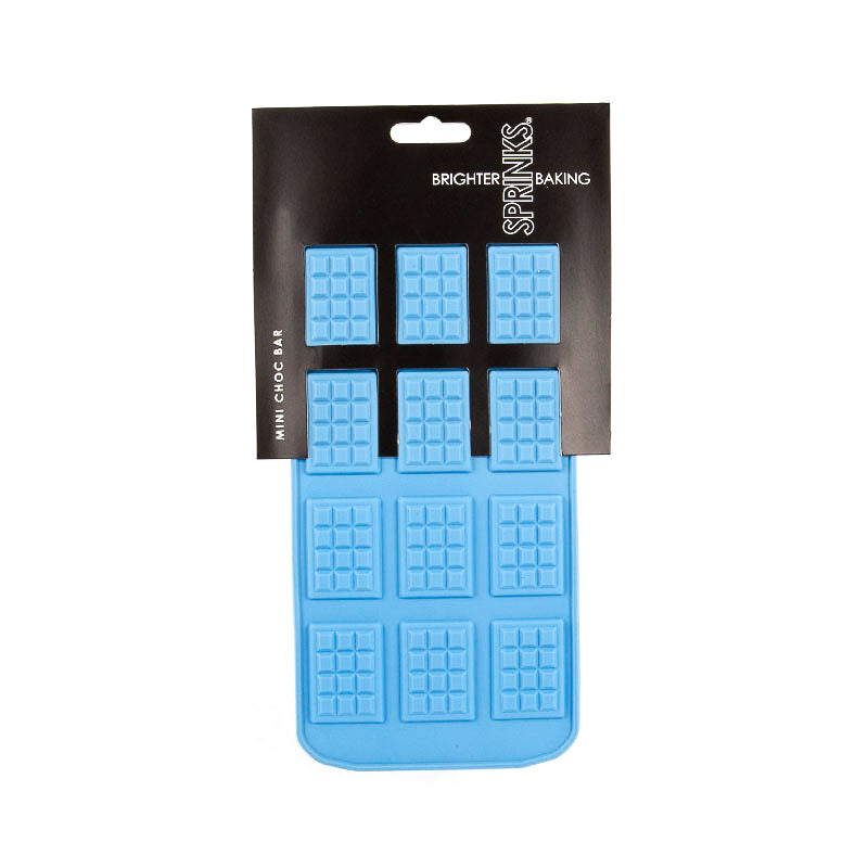 Chocolate Mould Mini Choc Bar Sprinks Silicone