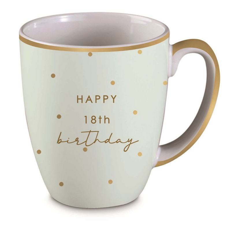 Ronis 18th Bullet Mug Mint Pastel 355ml