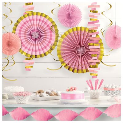 Baby Shower Girl Room Decorating Kit