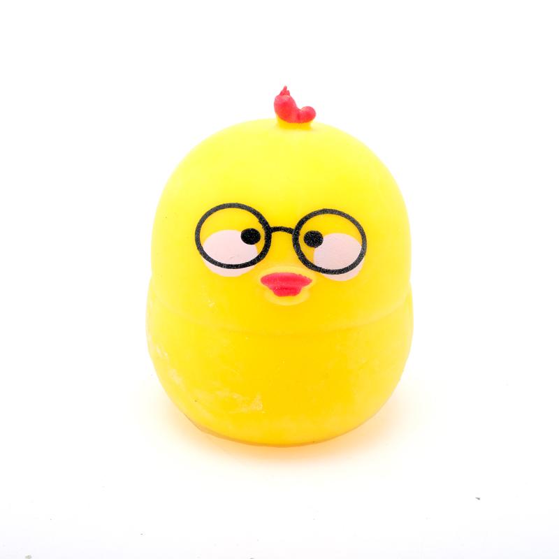 Squeeze Me Chicken Yellow 10cm