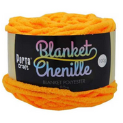 Chenille Blanket Yarn 100g 80m Solid 16 Orange – thumbnail