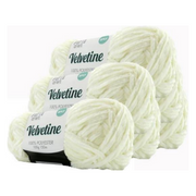 Velvetine Yarn 100g 150m 07 White – thumbnail