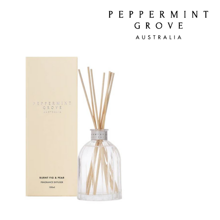 PGA Mini Fragrance Diffuser 100ml - Burnt Fig & Pear