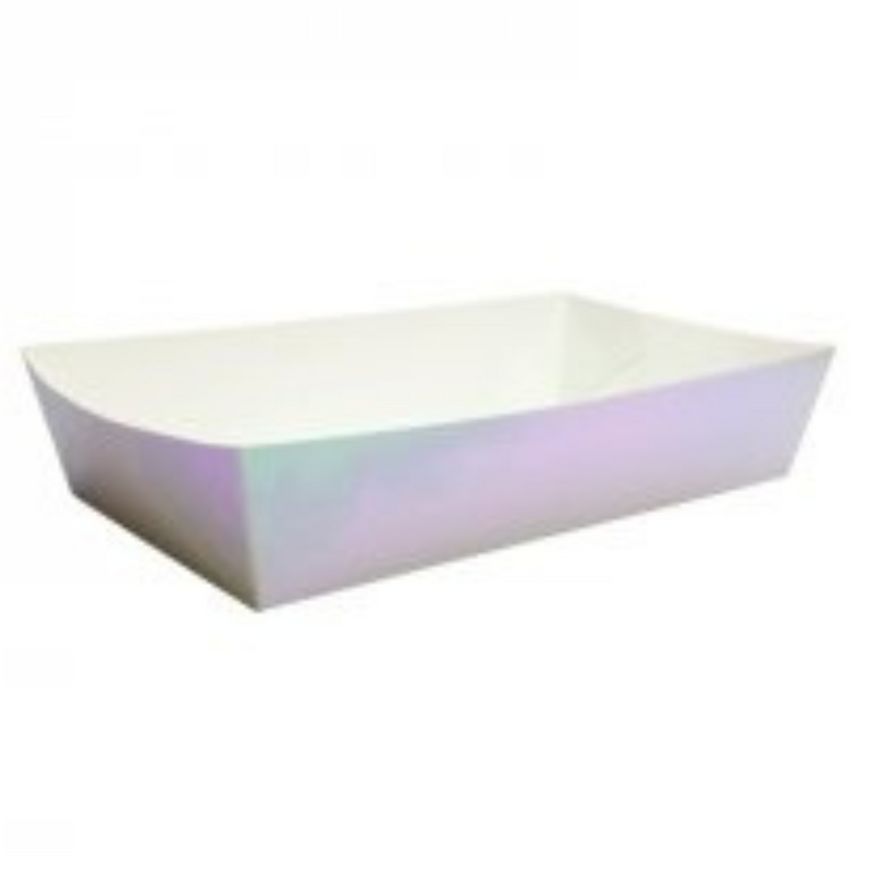FS Lunch Tray Iridescent 21x13x4cm 10pk