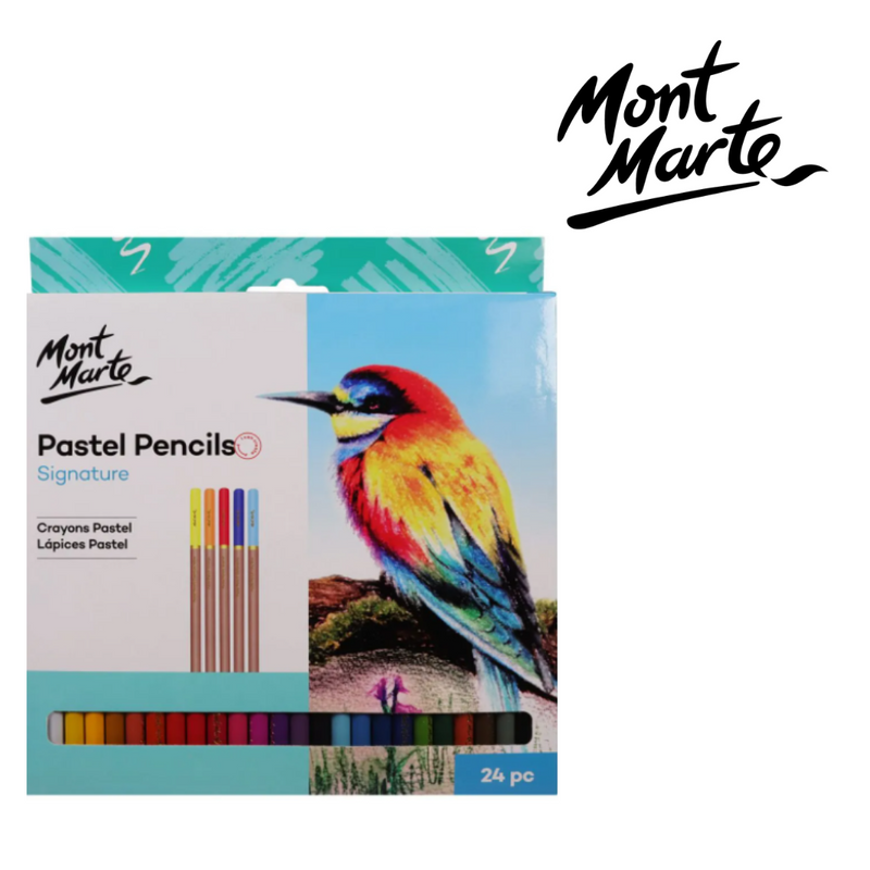 Mont Marte Pastel Pencils 24pc