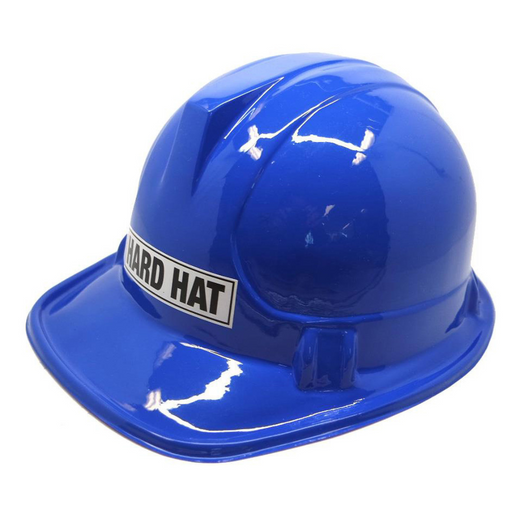 Construction Hard Plastic Hat - Royal Blue