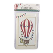 Vintage Hot Air Balloon Loot Bags 6pk