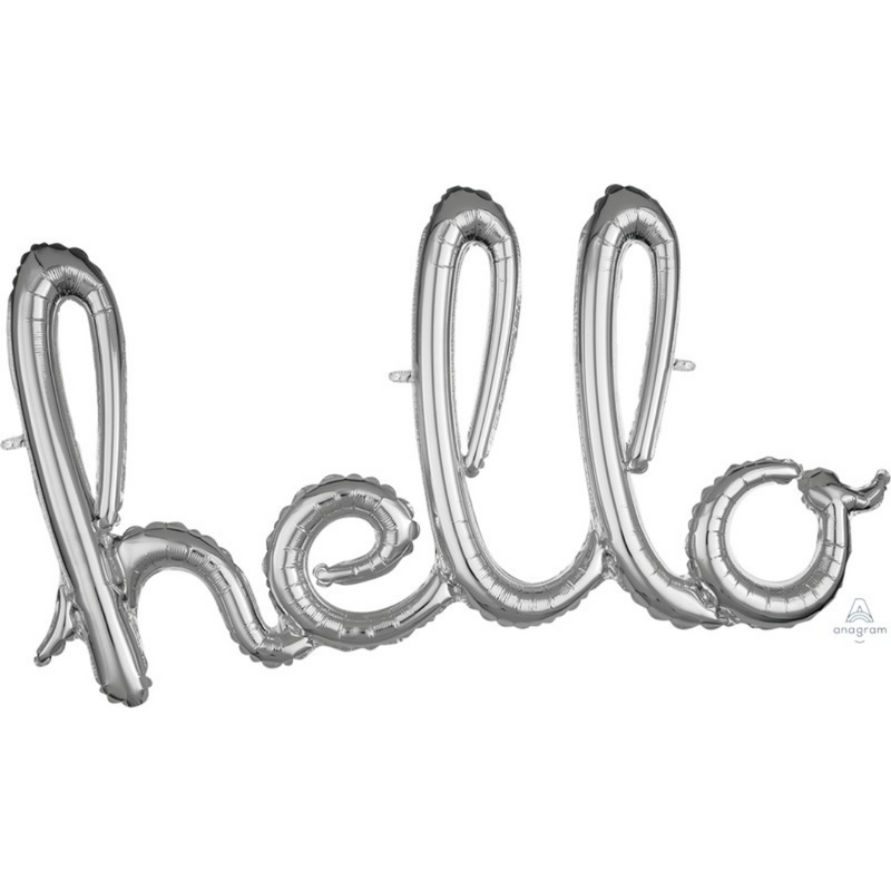 Consumer Inflate Phrase Hello Silver G40