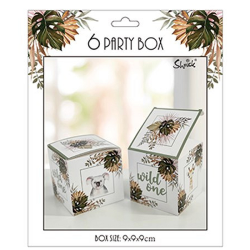 Wild One Gift Box 9cm 6pk