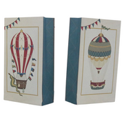 Vintage Hot Air Balloon Loot Bags 6pk