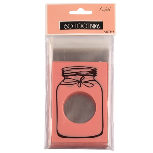 Coral Loot Bags 7x10cm 60pk