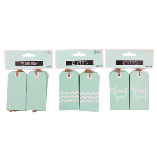 Mini Gift Tags 12pk