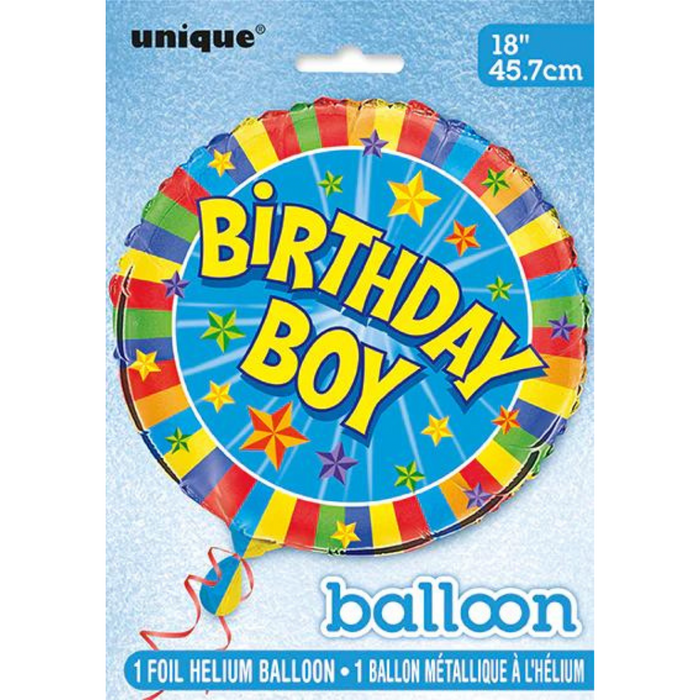 Birthday Boy Foil Balloon 45cm