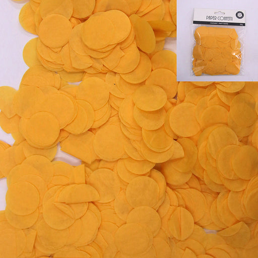 Confetti Orange 2.5cm 20g