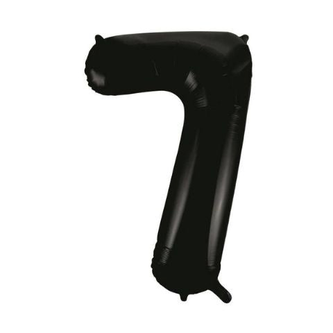 FOIL BALLOON 86cm Black Number #7